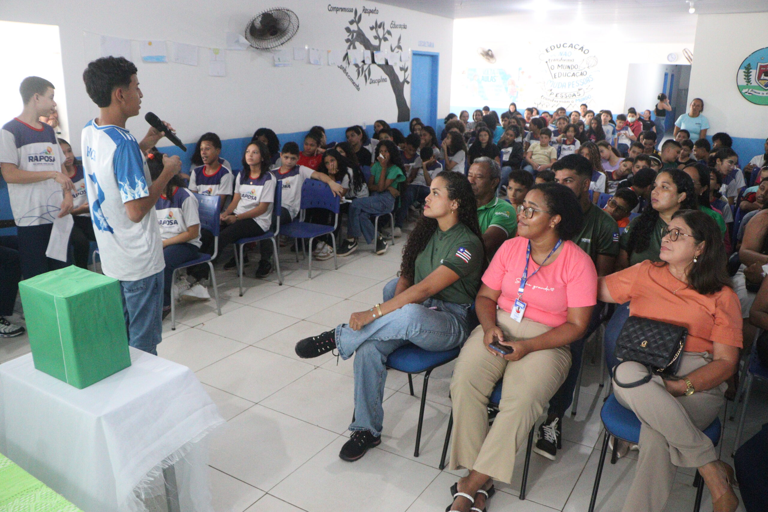 Prefeitura de Raposa sedia a VI Conferência Nacional Infantojuvenil pelo Meio Ambiente nas escolas da rede municipal