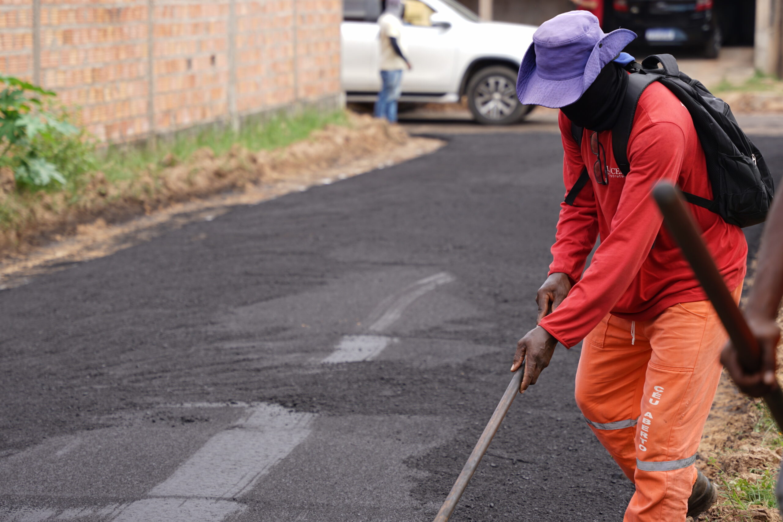 Prefeitura de Raposa pavimenta e urbaniza ruas do bairro Vila Laci