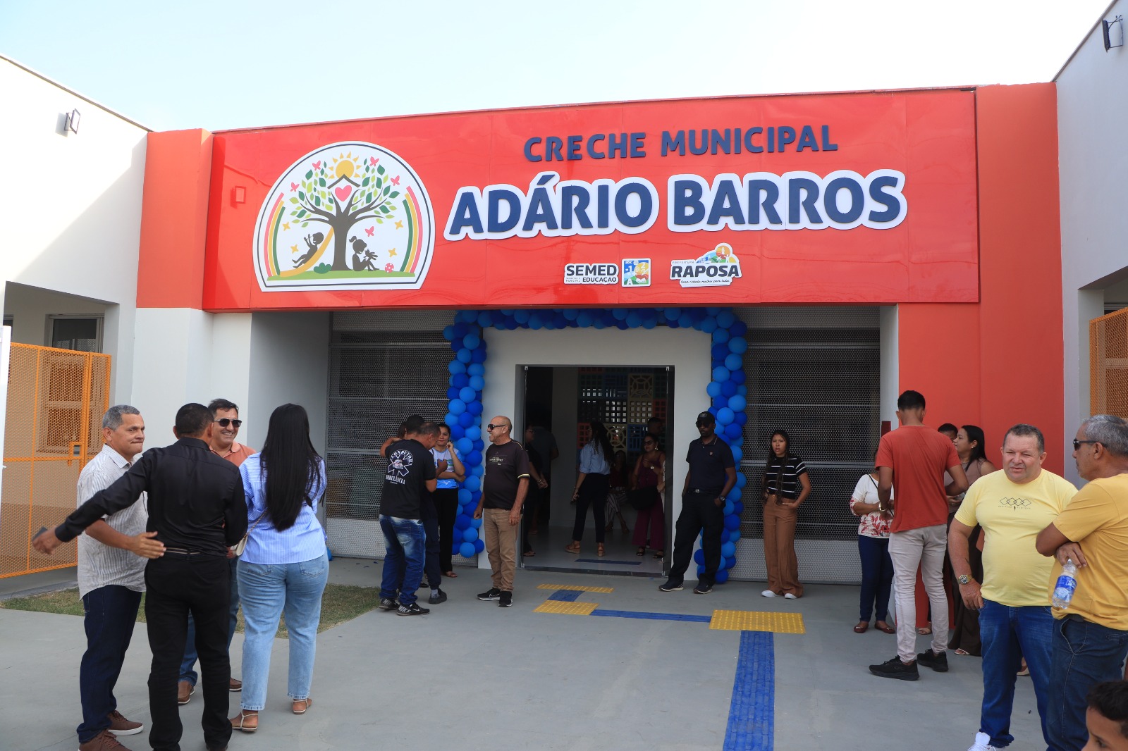 Prefeitura de Raposa entrega a Creche Adário Barros e encerra as comemorações dos 31 anos da cidade com grande emoção