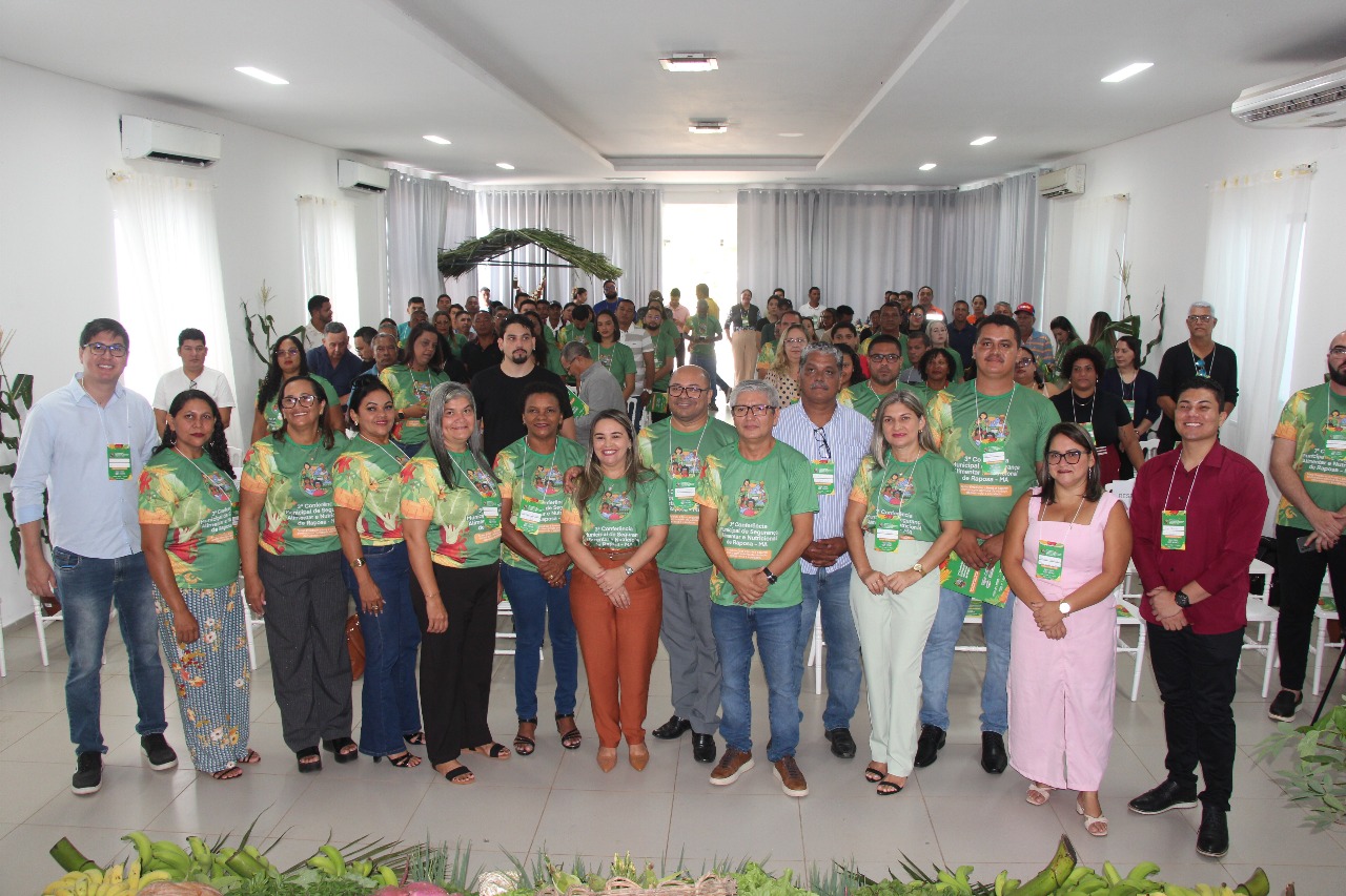 Prefeitura de Raposa realiza 3ª Conferência Municipal de Segurança Alimentar e Nutricional