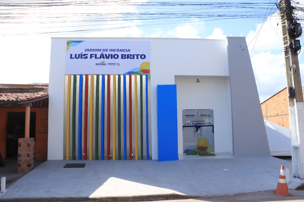 Raposa inicia comemorações dos 31 anos com entrega de duas escolas para a Educação Infantil